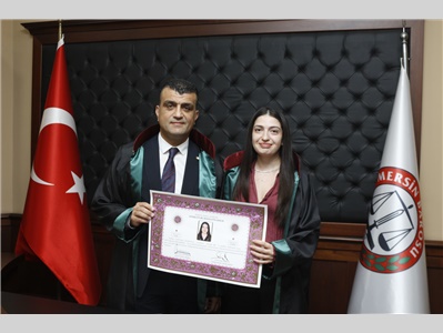 32 STAJYER AVUKATIMIZ CÜBBE GİYDİ