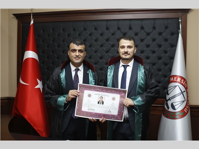 32 STAJYER AVUKATIMIZ CÜBBE GİYDİ