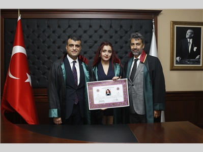 32 STAJYER AVUKATIMIZ CÜBBE GİYDİ