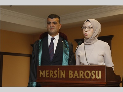 32 STAJYER AVUKATIMIZ CÜBBE GİYDİ