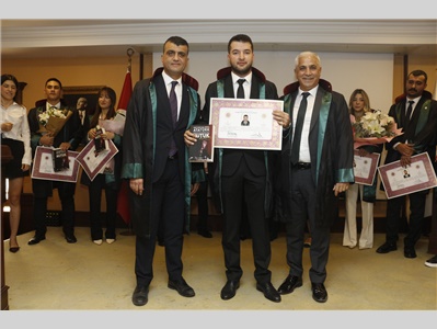 32 STAJYER AVUKATIMIZ CÜBBE GİYDİ