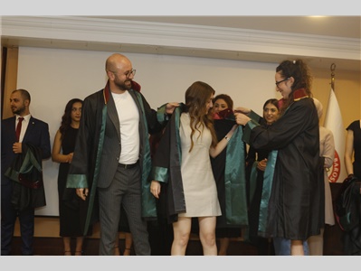 32 STAJYER AVUKATIMIZ CÜBBE GİYDİ