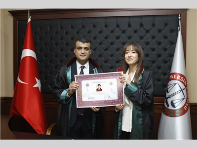 32 STAJYER AVUKATIMIZ CÜBBE GİYDİ