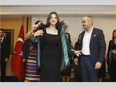 32 STAJYER AVUKATIMIZ CÜBBE GİYDİ