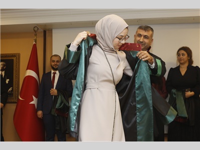 32 STAJYER AVUKATIMIZ CÜBBE GİYDİ