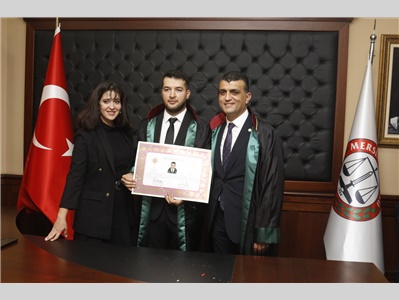 32 STAJYER AVUKATIMIZ CÜBBE GİYDİ