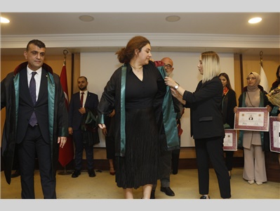 32 STAJYER AVUKATIMIZ CÜBBE GİYDİ