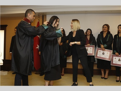32 STAJYER AVUKATIMIZ CÜBBE GİYDİ