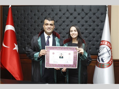 32 STAJYER AVUKATIMIZ CÜBBE GİYDİ