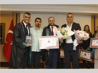 32 STAJYER AVUKATIMIZ CÜBBE GİYDİ