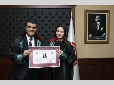 32 STAJYER AVUKATIMIZ CÜBBE GİYDİ