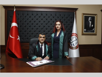 32 STAJYER AVUKATIMIZ CÜBBE GİYDİ