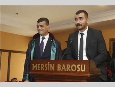 32 STAJYER AVUKATIMIZ CÜBBE GİYDİ