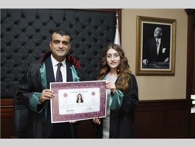 32 STAJYER AVUKATIMIZ CÜBBE GİYDİ