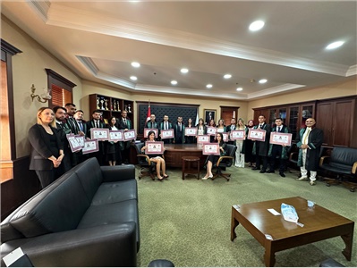 32 STAJYER AVUKATIMIZ CÜBBE GİYDİ