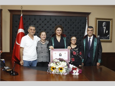 32 STAJYER AVUKATIMIZ CÜBBE GİYDİ