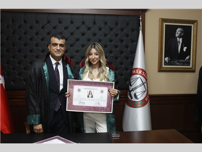 32 STAJYER AVUKATIMIZ CÜBBE GİYDİ