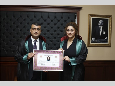 32 STAJYER AVUKATIMIZ CÜBBE GİYDİ