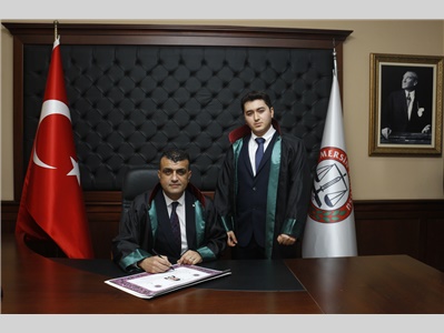 32 STAJYER AVUKATIMIZ CÜBBE GİYDİ