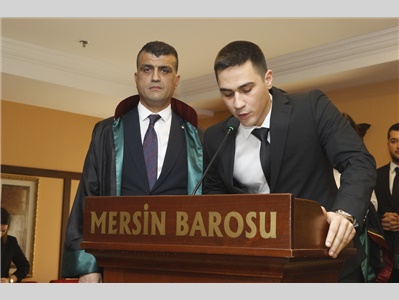 32 STAJYER AVUKATIMIZ CÜBBE GİYDİ