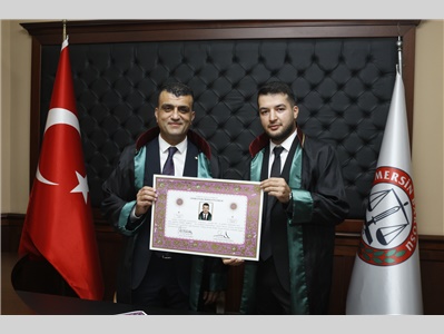 32 STAJYER AVUKATIMIZ CÜBBE GİYDİ