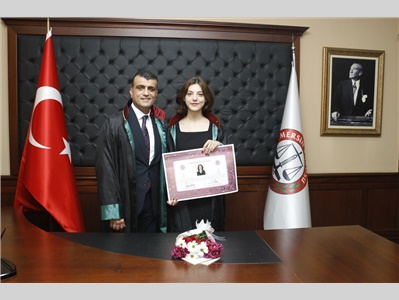 32 STAJYER AVUKATIMIZ CÜBBE GİYDİ