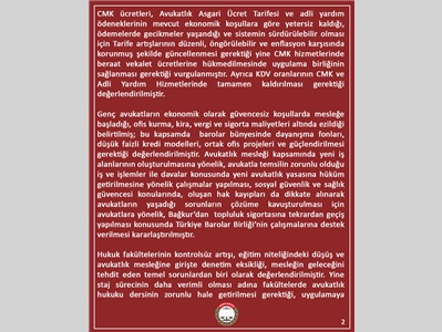 18-19 EKİM 2025 AKDENİZ BÖLGE BARO BAŞKANLARI TOPLANTISI SONUÇ BİLDİRGESİ