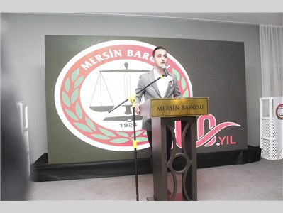 MERSİN BAROSU  NUN KURULUŞUNUN 100. YILINA ÖZEL RESEPSİYON DÜZENLENDİ