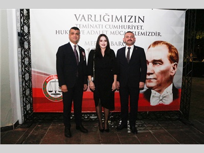 MERSİN BAROSU  NUN KURULUŞUNUN 100. YILINA ÖZEL RESEPSİYON DÜZENLENDİ