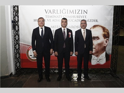 MERSİN BAROSU  NUN KURULUŞUNUN 100. YILINA ÖZEL RESEPSİYON DÜZENLENDİ