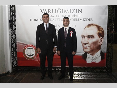 MERSİN BAROSU  NUN KURULUŞUNUN 100. YILINA ÖZEL RESEPSİYON DÜZENLENDİ