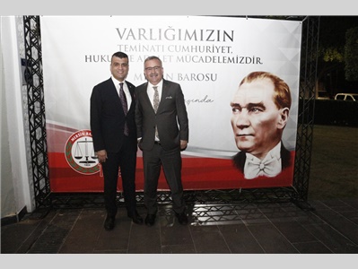 MERSİN BAROSU  NUN KURULUŞUNUN 100. YILINA ÖZEL RESEPSİYON DÜZENLENDİ