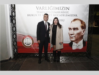 MERSİN BAROSU  NUN KURULUŞUNUN 100. YILINA ÖZEL RESEPSİYON DÜZENLENDİ