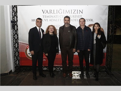 MERSİN BAROSU  NUN KURULUŞUNUN 100. YILINA ÖZEL RESEPSİYON DÜZENLENDİ