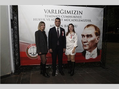 MERSİN BAROSU  NUN KURULUŞUNUN 100. YILINA ÖZEL RESEPSİYON DÜZENLENDİ