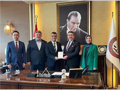 HUDER’DEN BARO BAŞKANIMIZA ZİYARET