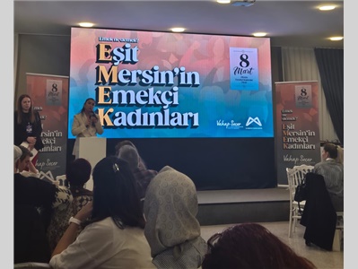 KADIN HAKLARI MERKEZİMİZ, YERELDE EŞİTLİK EYLEM PLANI ÇALIŞTAYINA KATILDI