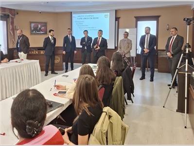 MERSİN BAROSU STAJ EĞİTİM MERKEZİMİZİN 2026- 1. GRUP STAJ EĞİTİMLERİ AÇILIŞI YAPILDI