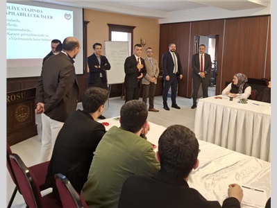 MERSİN BAROSU STAJ EĞİTİM MERKEZİMİZİN 2026- 1. GRUP STAJ EĞİTİMLERİ AÇILIŞI YAPILDI
