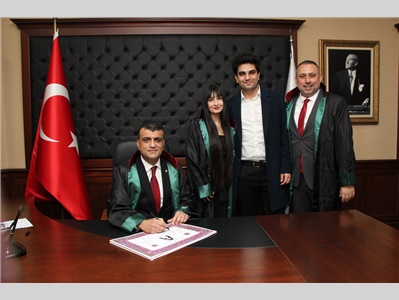 13 STAJYER AVUKATIMIZ, AVUKATLIK RUHSATNAMESİNİ ALDI