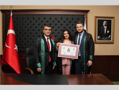 13 STAJYER AVUKATIMIZ, AVUKATLIK RUHSATNAMESİNİ ALDI