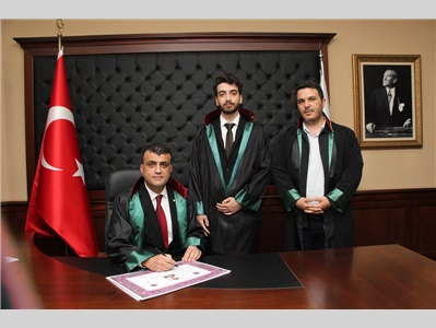 13 STAJYER AVUKATIMIZ, AVUKATLIK RUHSATNAMESİNİ ALDI