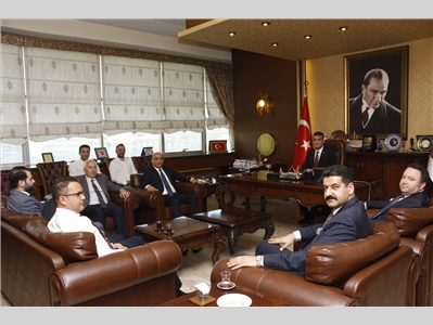 MHP MYK ÜYELERİ VE İL YÖNETİMİNDEN ZİYARET