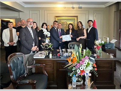 MESLEKTAŞLARIMIZIN OFİS AÇILIŞINA KATILDIK