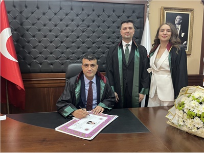 15 STAJYER AVUKATIMIZ CÜBBE GİYDİ