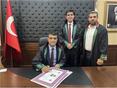 15 STAJYER AVUKATIMIZ CÜBBE GİYDİ