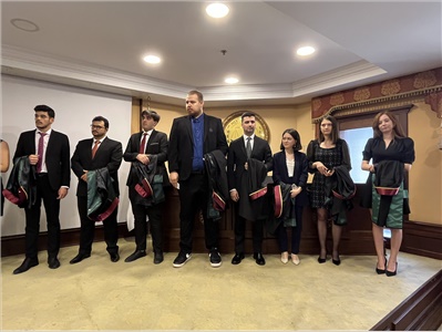 15 STAJYER AVUKATIMIZ CÜBBE GİYDİ