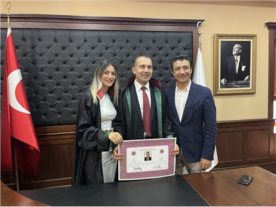 15 STAJYER AVUKATIMIZ CÜBBE GİYDİ