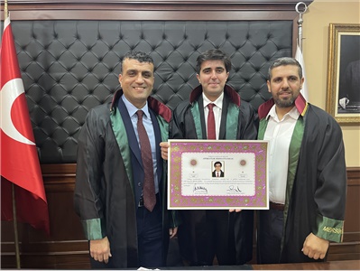 15 STAJYER AVUKATIMIZ CÜBBE GİYDİ
