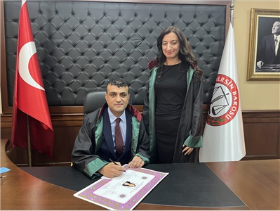 15 STAJYER AVUKATIMIZ CÜBBE GİYDİ